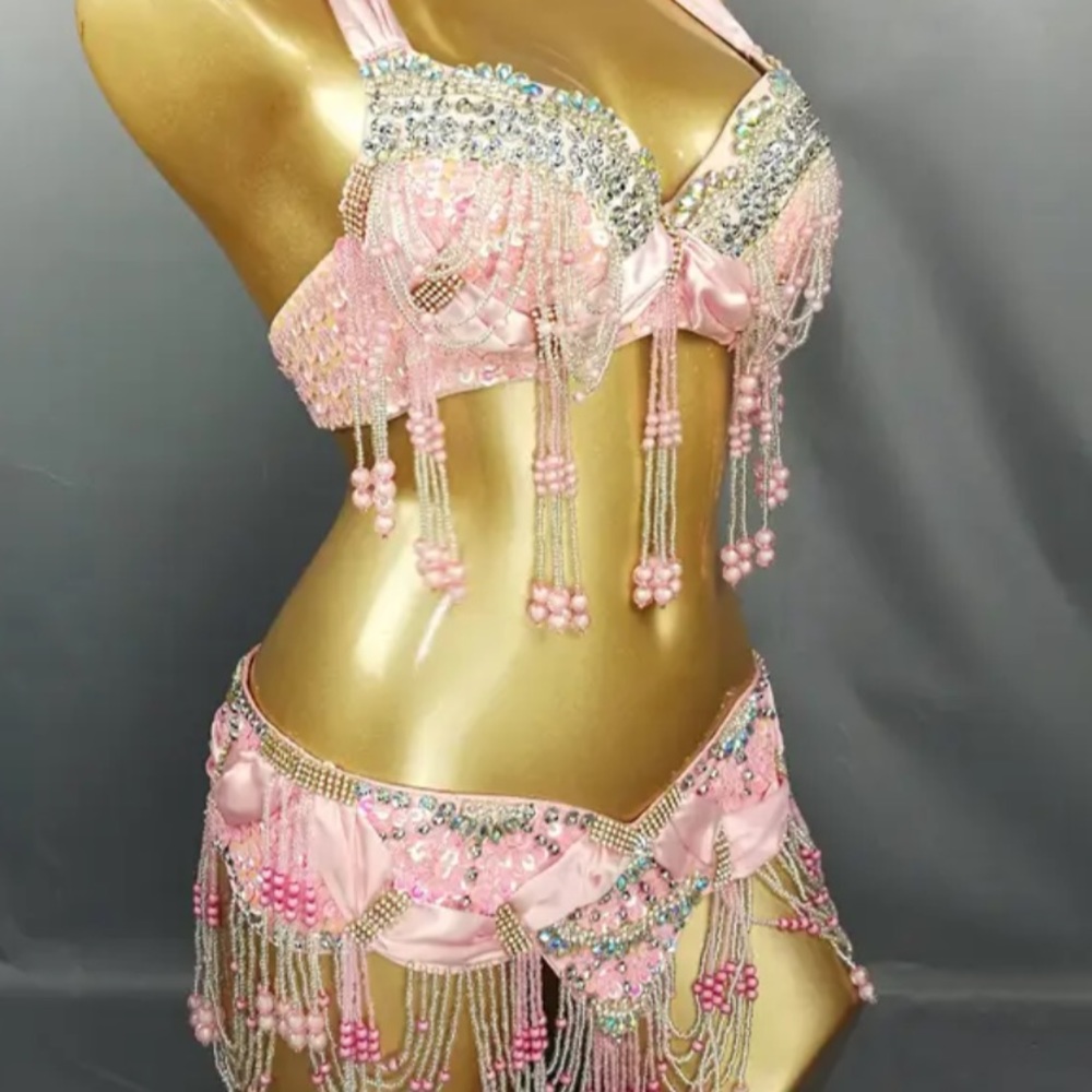Pink Belly Dancing outfit